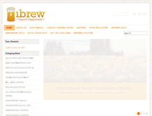 Tablet Screenshot of ibrew.com.au